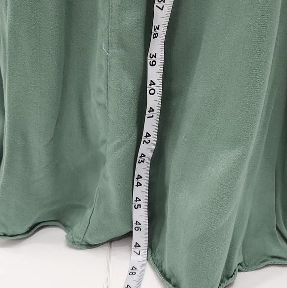 Ladies GREEN FULL LENGTH DRESS SIZE SMALL - Picture 4 of 8